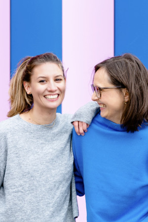 Meine Kundinnen Anna und Melanie von Hasenbrot