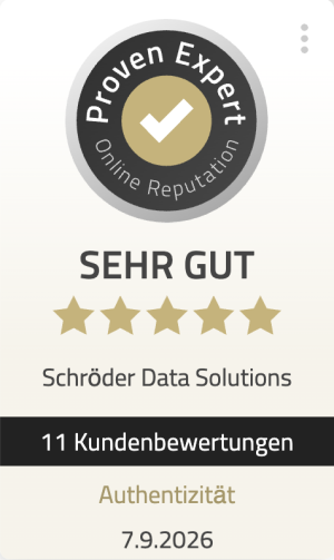 Kundenbewertungen & Erfahrungen zu Fabian Schröder - Digital & Web Analytics Freelancer Schröder Data Solutions.